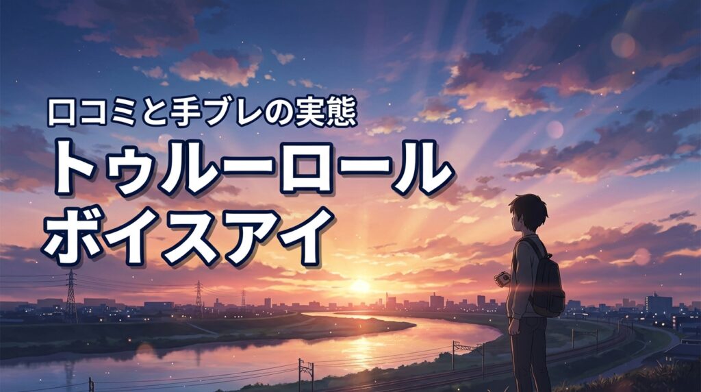トゥルーロール ボイスアイ 口コミは？手ブレ補正なしでも測りやすいか実態を調査